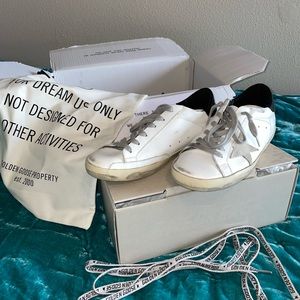 AUTHENTIC GOLDEN GOOSE SUPER-STAR CLASSIC WITH SPUR SNEAKER SIZE 39